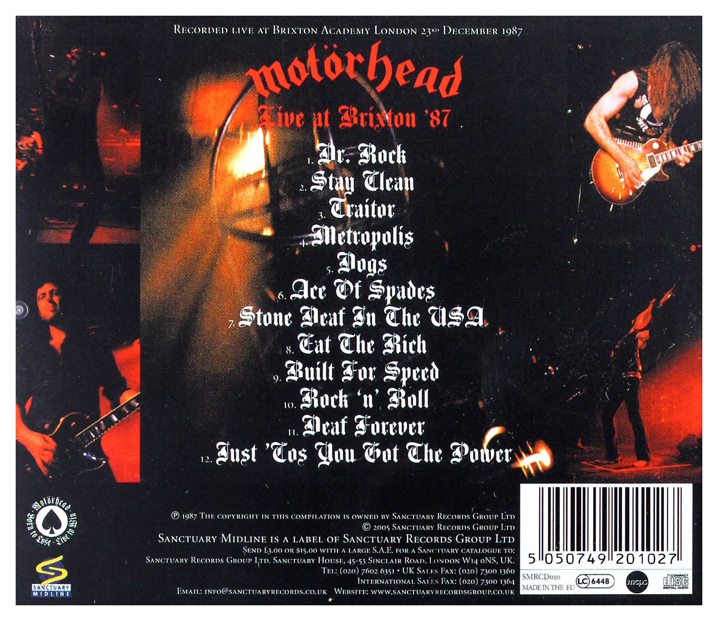 Live at Brixton 87