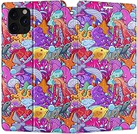 Vista 1 de Funda tipo cartera de repuesto para Apple iPhone 12 Mini 11 Pro Max Xr Xs 10 X 8 Plus 7 6S SE Flip Card Holder Cool Hippie Crazy Cover Magnetic PU