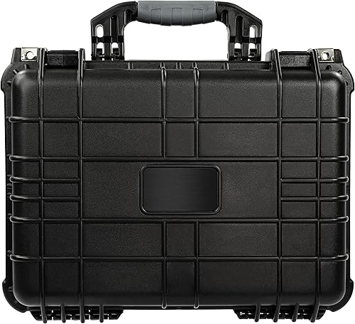 Miniatura 8 de Eylar Engranaje estándar de 16", equipo, estuche rígido para cámara con placa de logotipo personalizada, impermeable con espuma TSA estándares