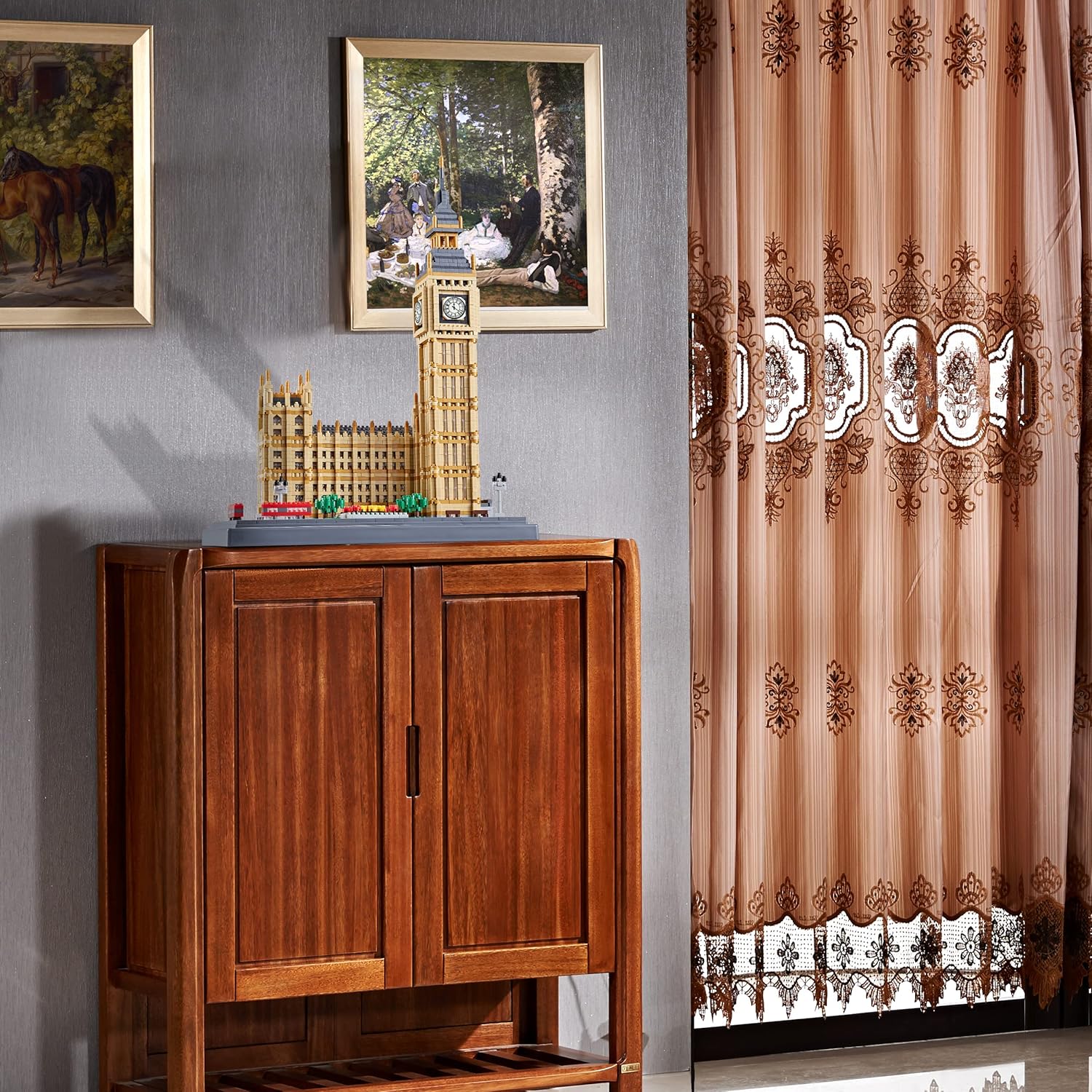 YaJie Big Ben Architecture Model Building Block Sets (6473PCS) - World Famous Architectural Model Present for Age of 14+ and Adult