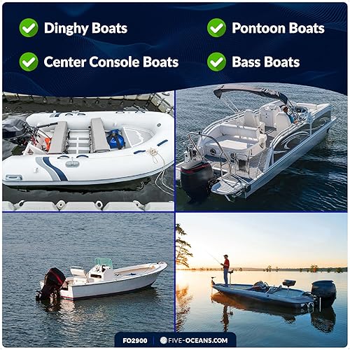 Miniatura 6 de Five Oceans Mercury 3/8" Barb Female Fuel Line Tank End Connector Mercury (Post-1998), reemplaza la pieza original Mercury 22-13563A6, 22-13563Q7,