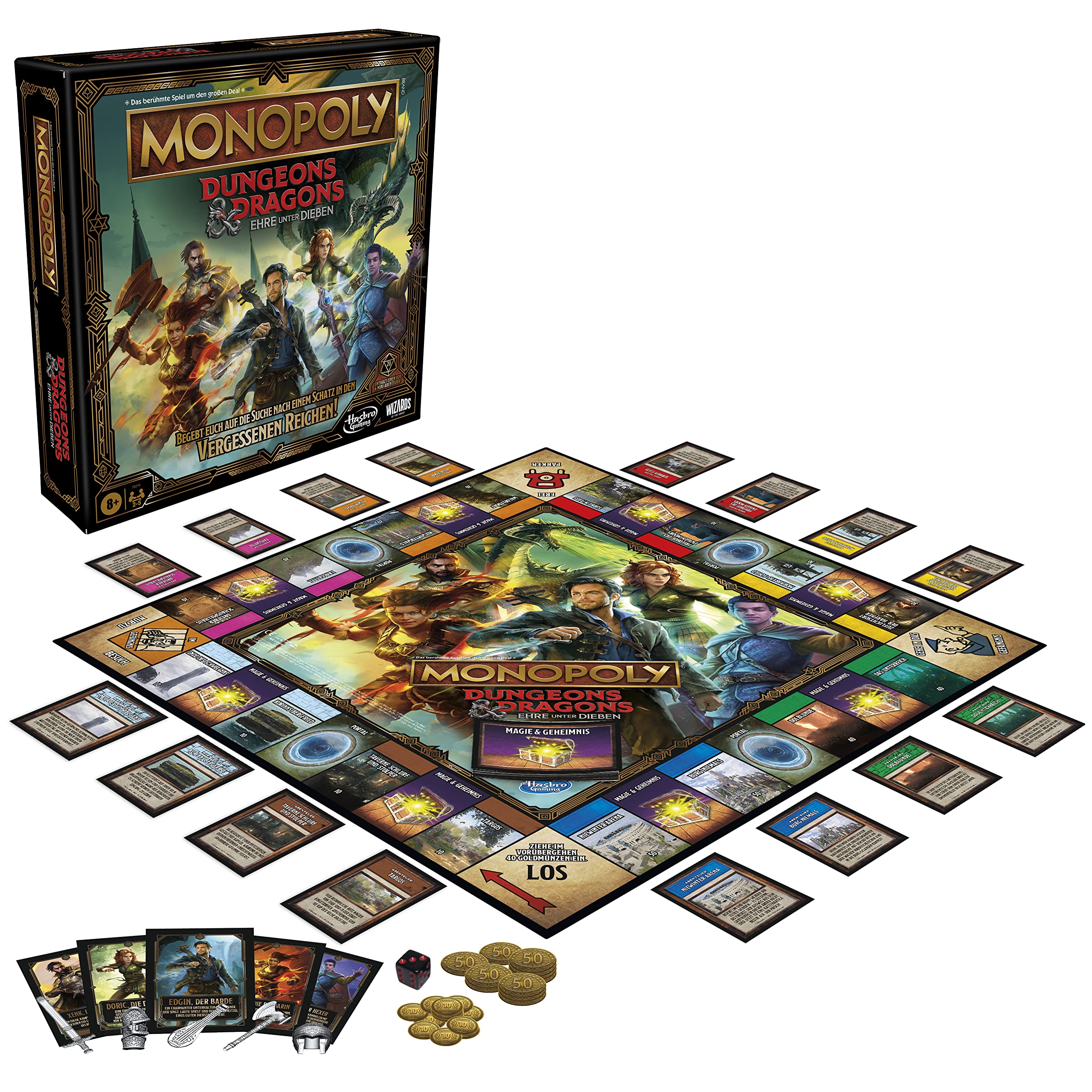 Monopoly Dungeons & Dragons: Honor Among Thieves Game Inspired by Movie Monopoly D&D Board Game for 2-5 Players - Image 4