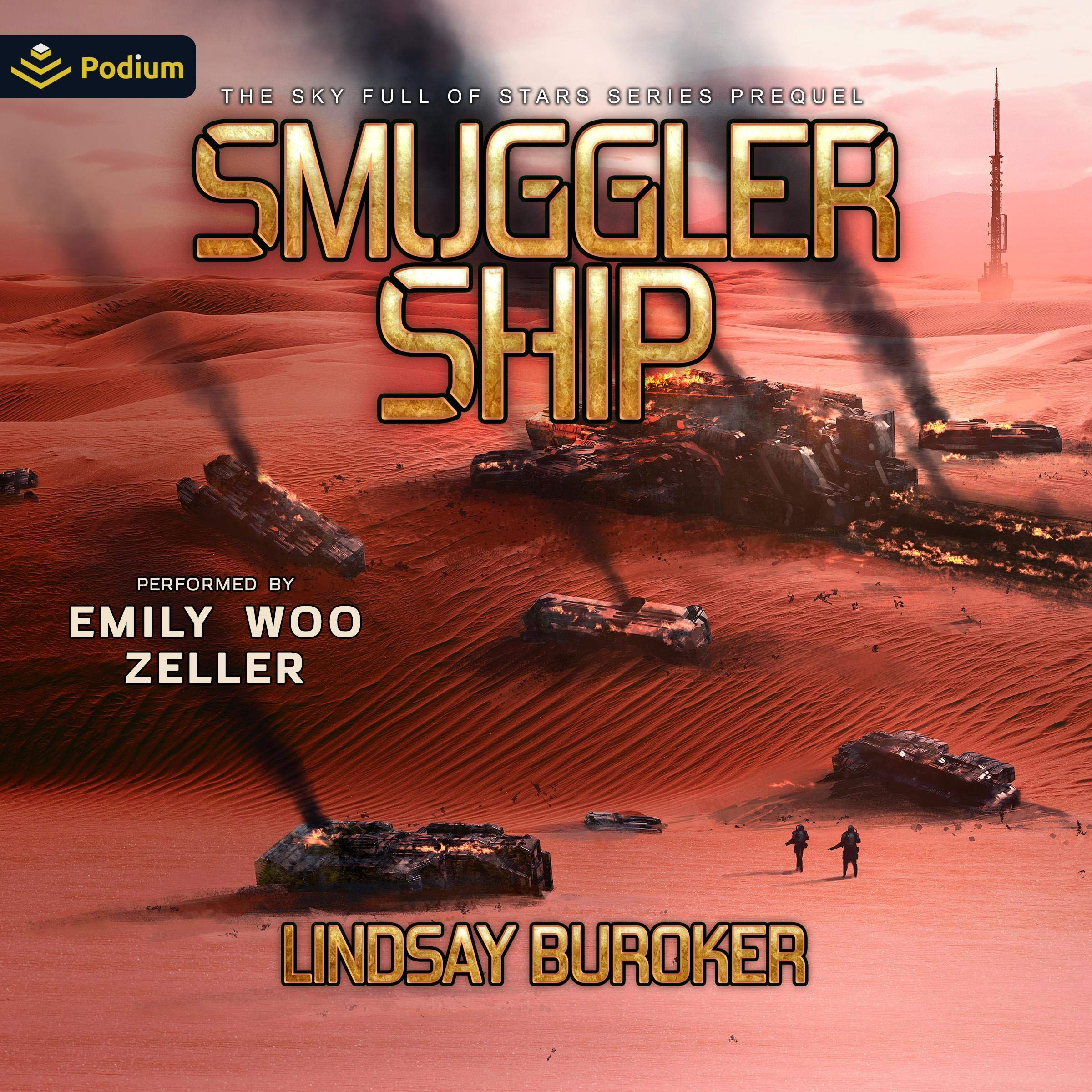 Cover art for Smuggler Ship: A Sky Full of Stars Prequel Novella