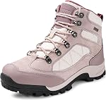 R CORD Hiking Boots Women Waterproof Ankle Support Womens Hiking Boots Backpacking Boots Breathable Non-slip Womens Hiking Shoes Durable Boots for Outdoors