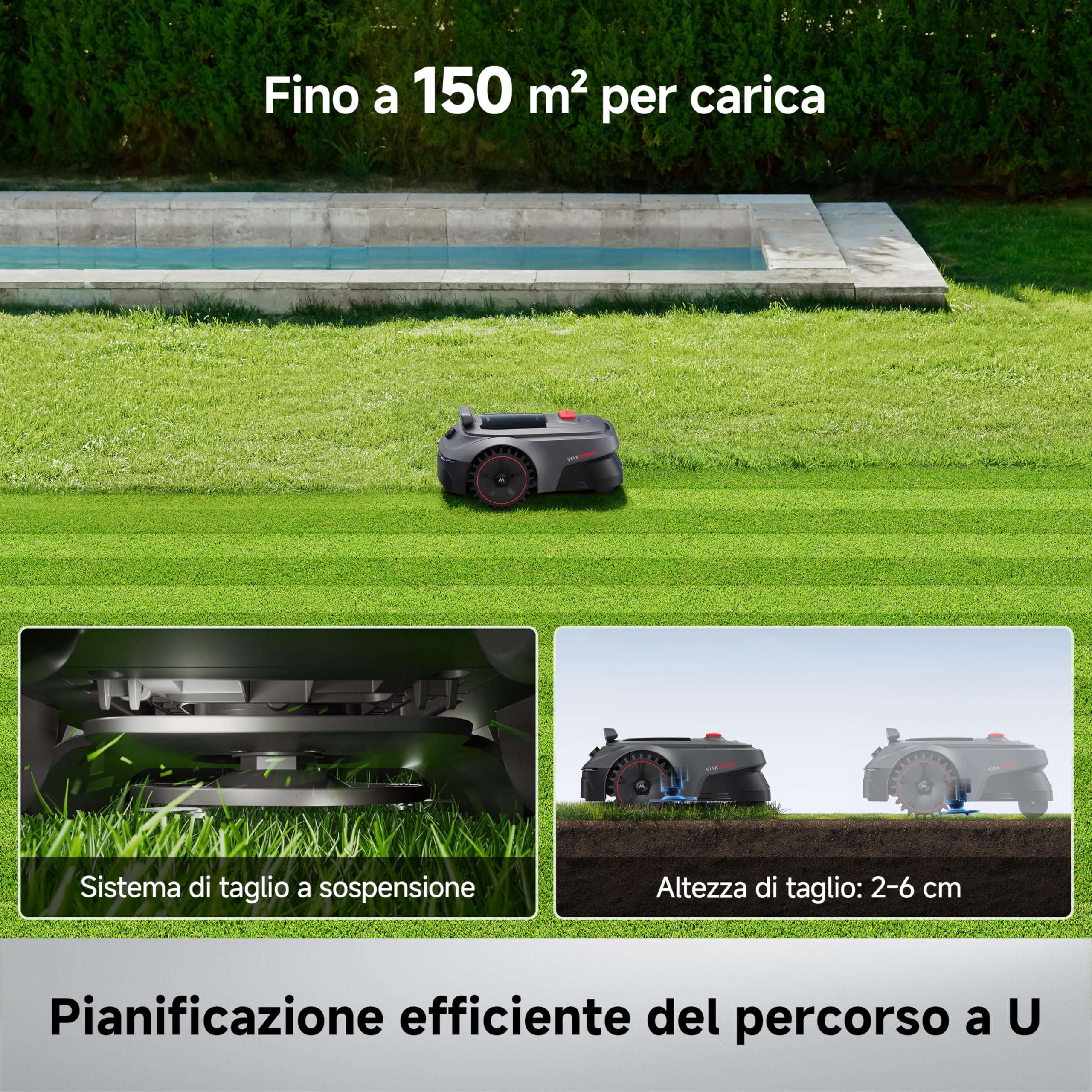 MOVA ViAX 500 Robot Tagliaerba — immagine 4 di 15