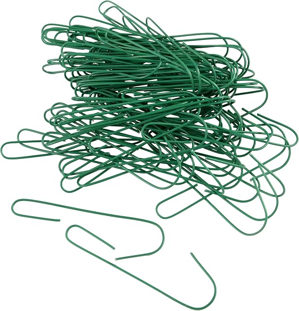 150 Green Assorted Sizes Plastic Bauble Hooks Christmas Tree Decoration