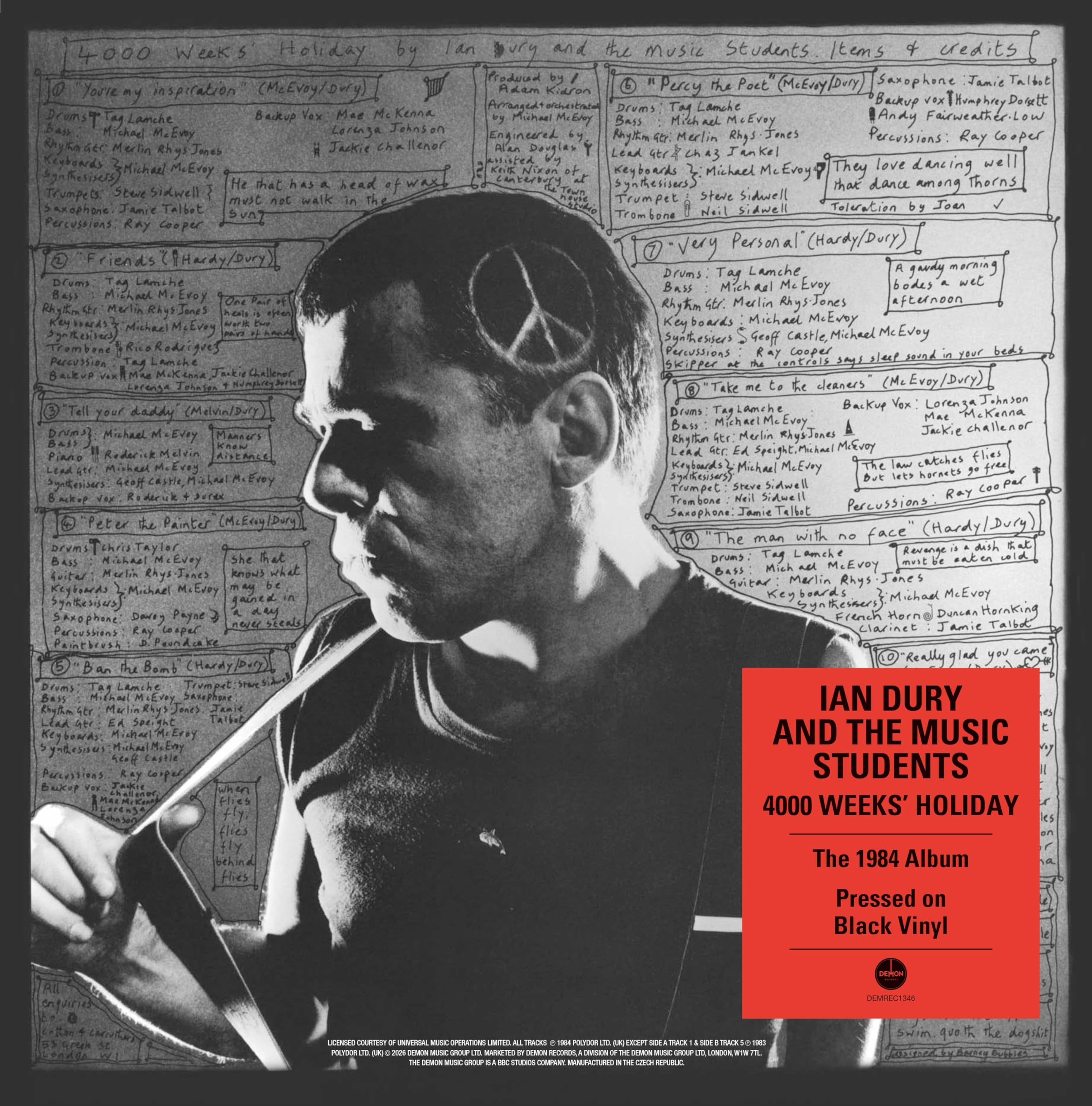 Ian Dury, 4000 Weeks Holiday [VINYL]