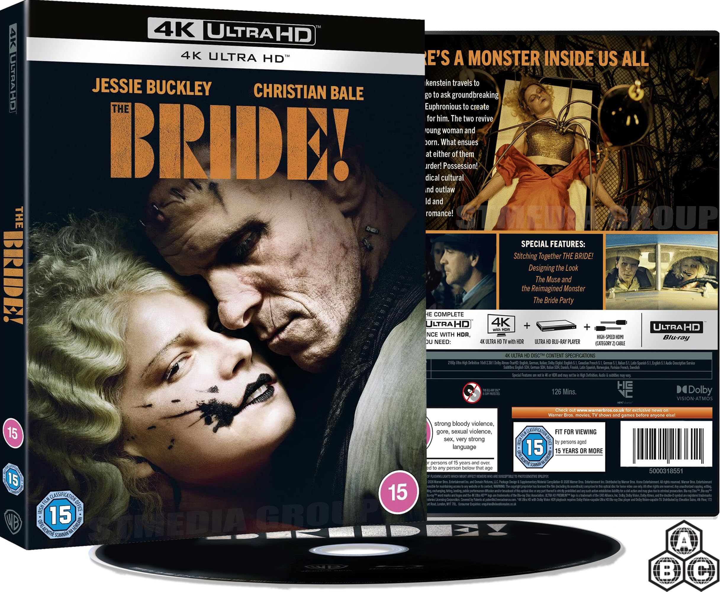 The Bride! (Special Features) [4K Ultra HD] [Region Free]
