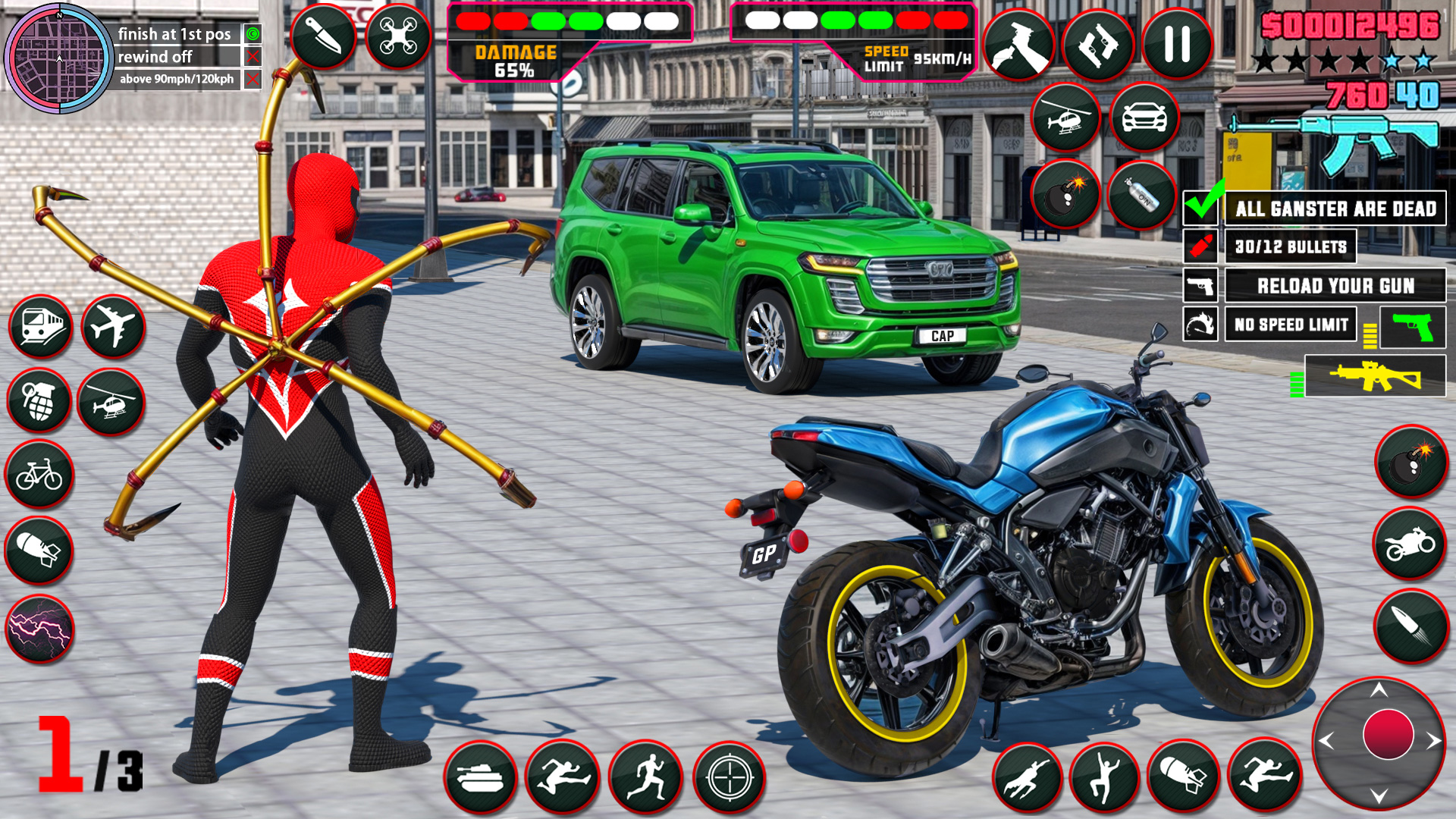 Speed Hero: Flying Rope Hero Ring Fighting Games Pro - App on Amazon ...