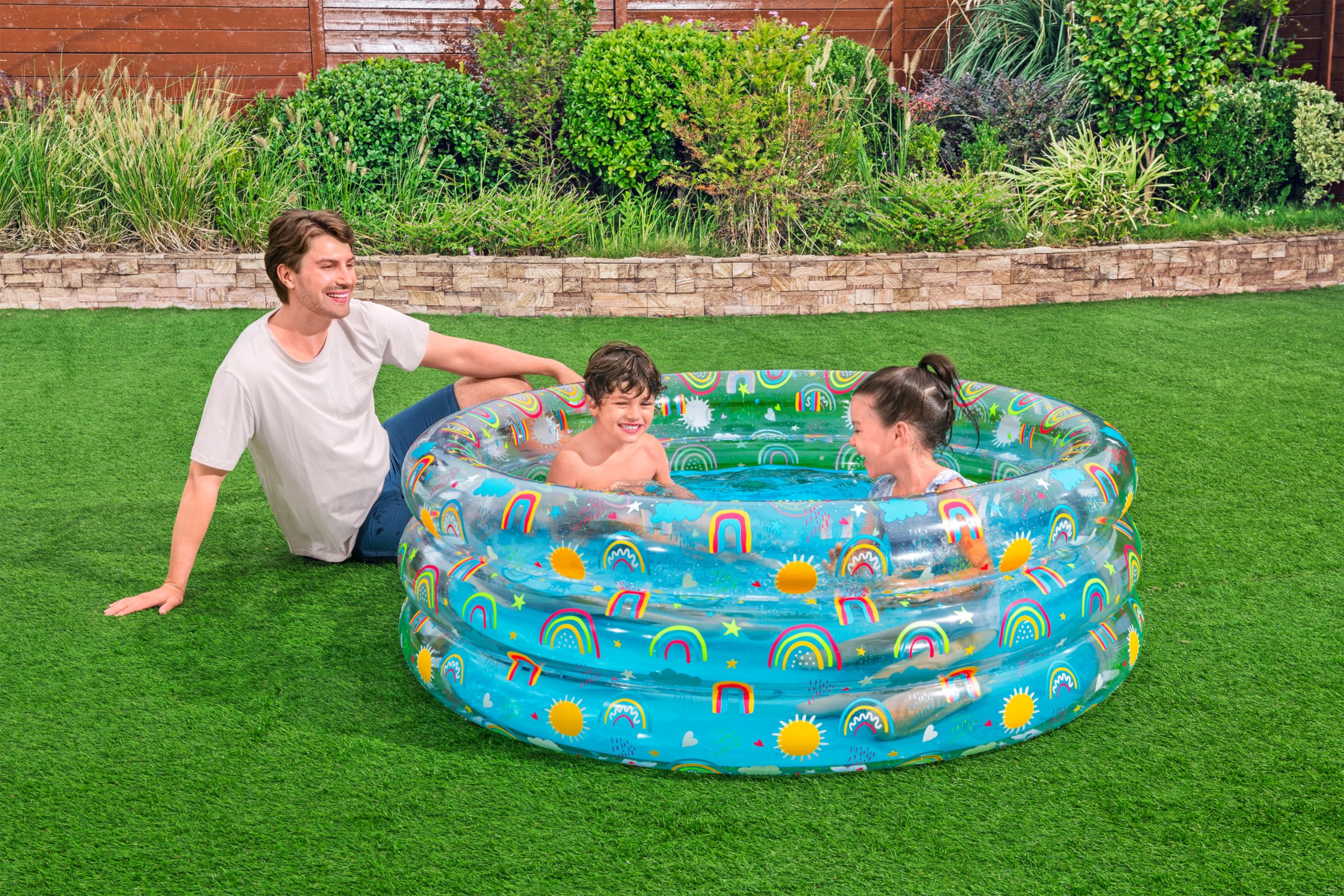 Bestway Brodzik Rainbow Splash Ø 150 x 53 cm