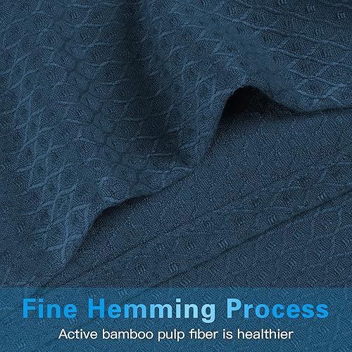 Miniatura 3 de Amyhomie - Manta fresca 100% bambú para cama o sofá, ideal para personas que sudan al dormir, permite que adultos y niños y bebés puedan dormir