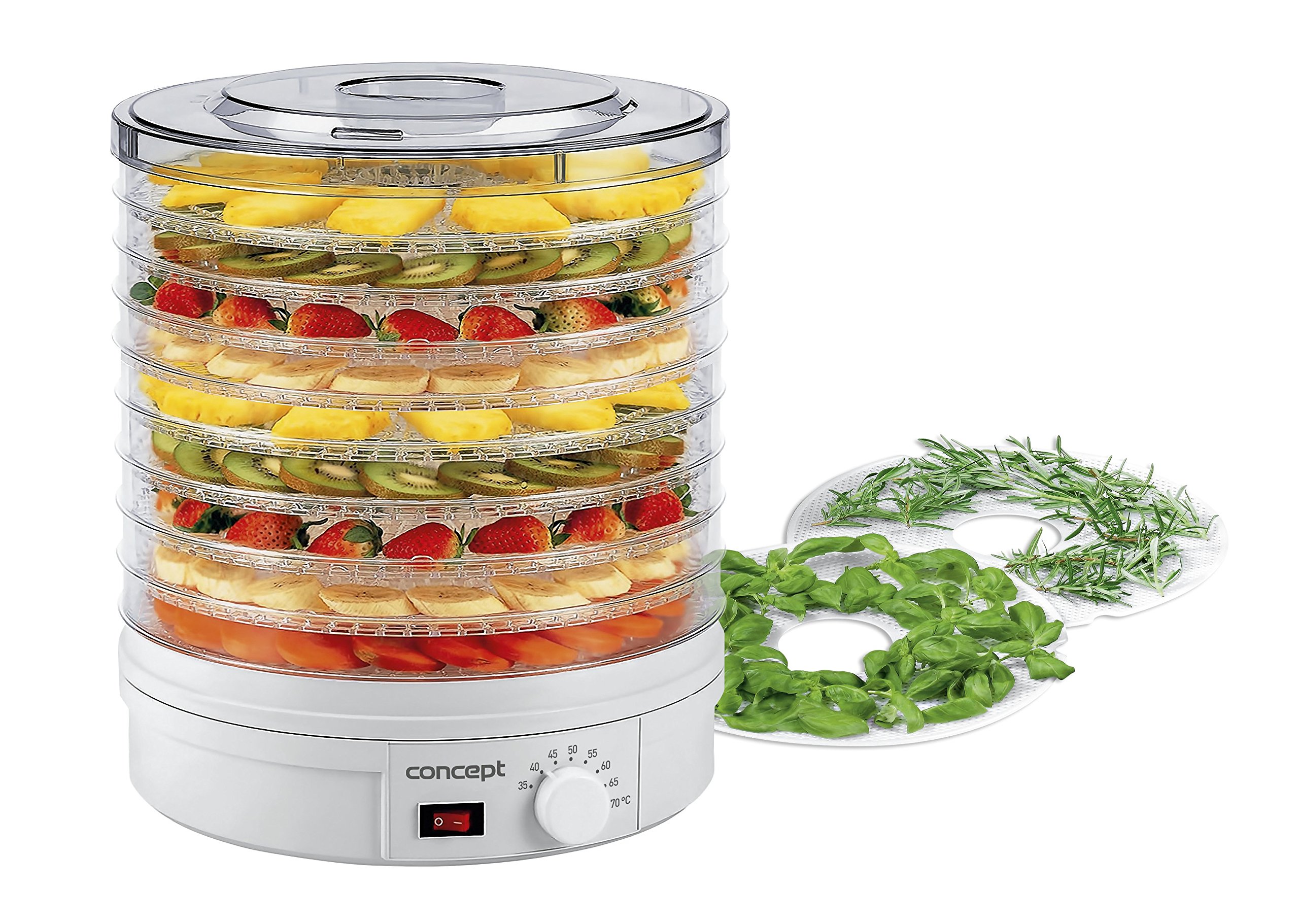 CONCEPT Hausgeräte so1020, Plastik, Weiß, Groß