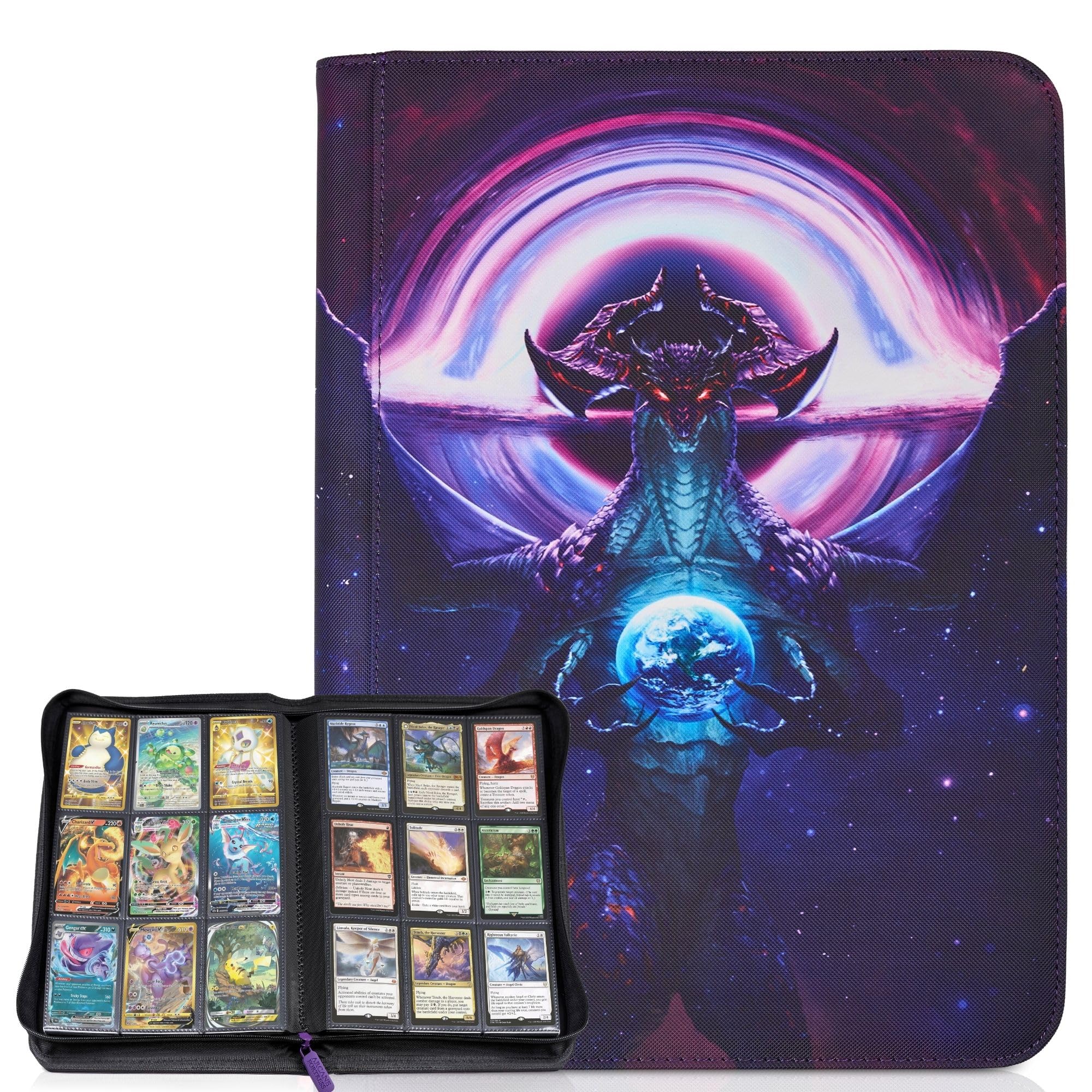 Amazon.com: Arcane Fortress MTG Card Binder, 9-Pocket Magic Card