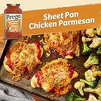 Vista 3 de Prego Salsa de pasta, salsa de tomate italiana con ajo asado y queso parmesano, tarro de 24 onzas