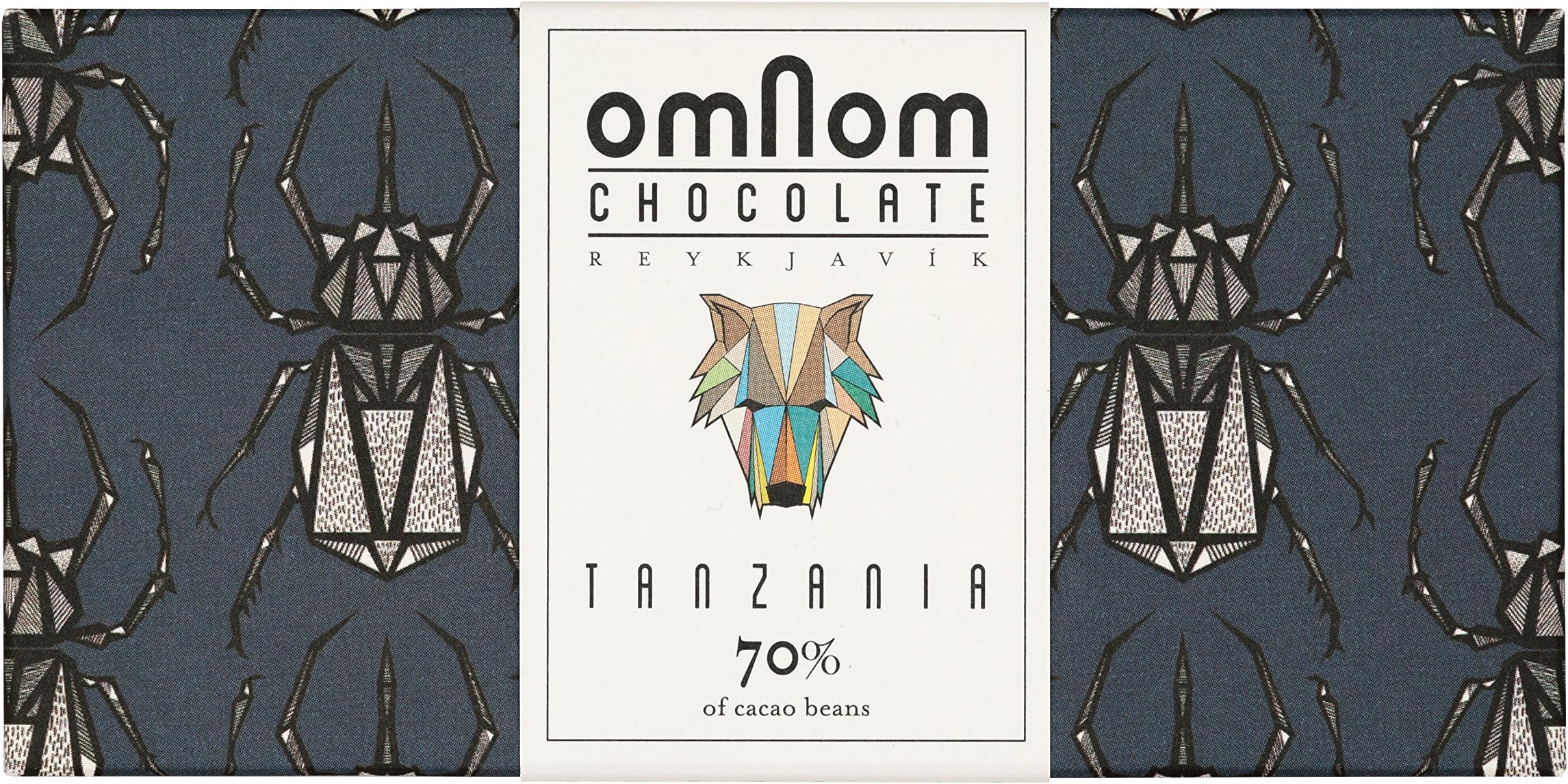 70% Tanzania - 60gr Icelandic Bean To Bar Chocolate by Omnom Chocolate