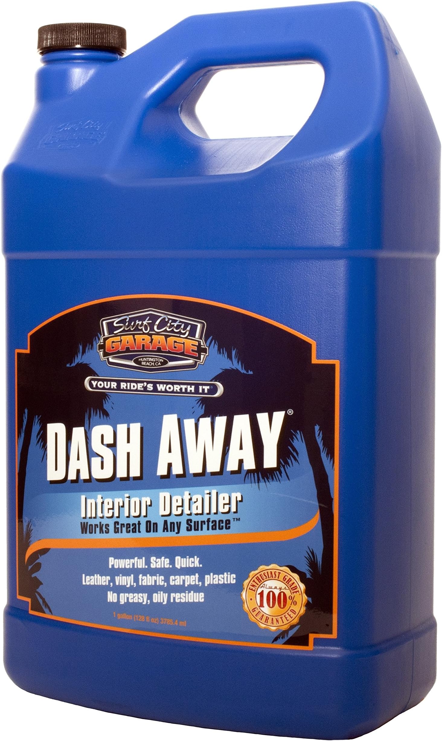 Surf City Garage Dash Away Interior Detailer - 1 Gallon - Works Great on Any Surface