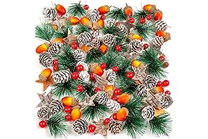 110pcs Christmas Wreath Making Supplies Set