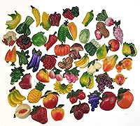 Vista 6 de 12 imanes creativos de resina 3D para frutas, verduras, nevera, decoración divertida, linda, accesorios para nevera, oficina, escuela, pizarra