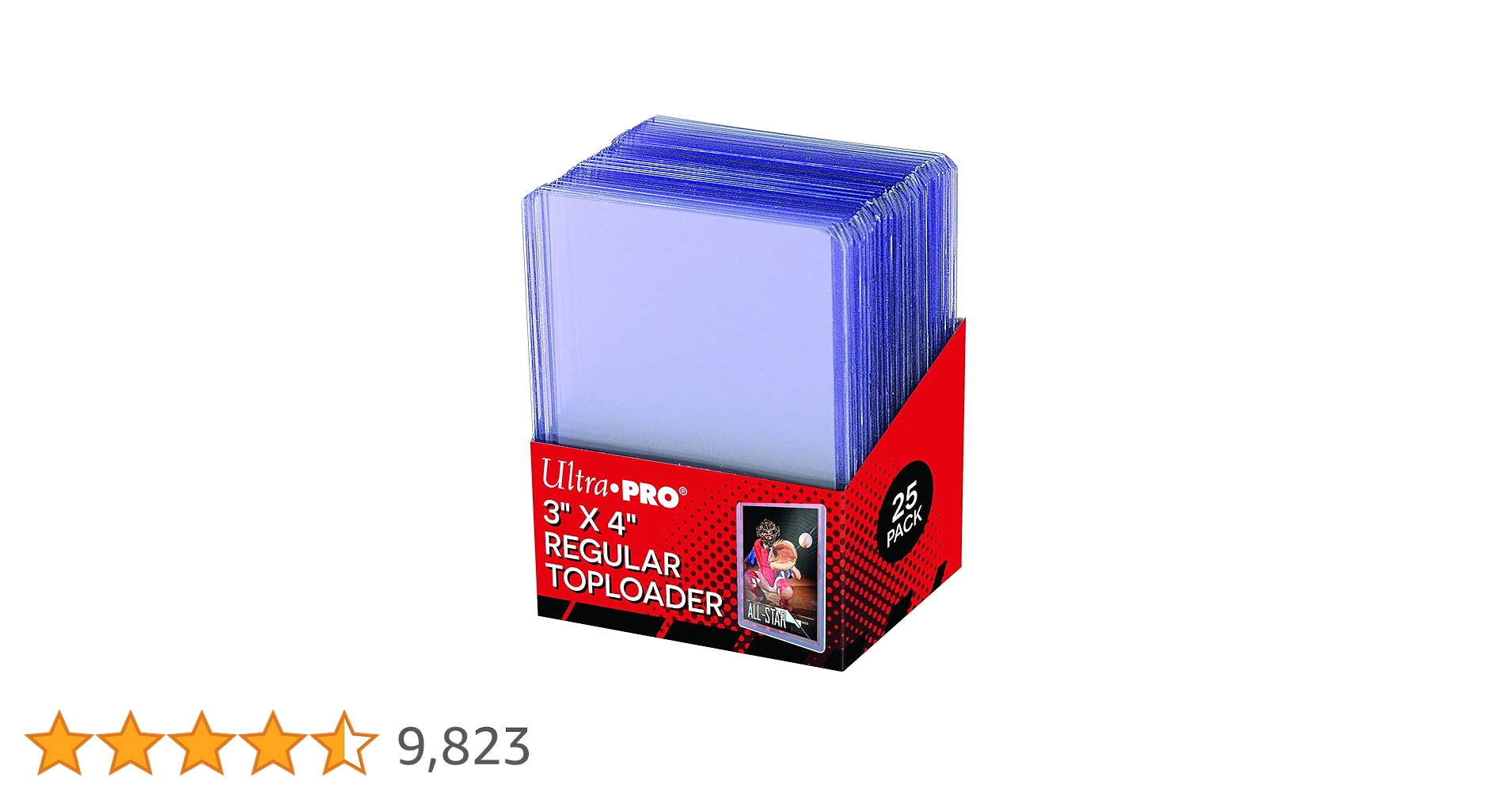 Amazon.co.jp: 25 - Ultra Pro 3 X 4 Top Loader Card Holder