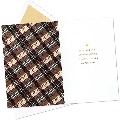 Miniatura 2 de Hallmark Signature - Tarjeta de Navidad (Agradecido Todo el Año)