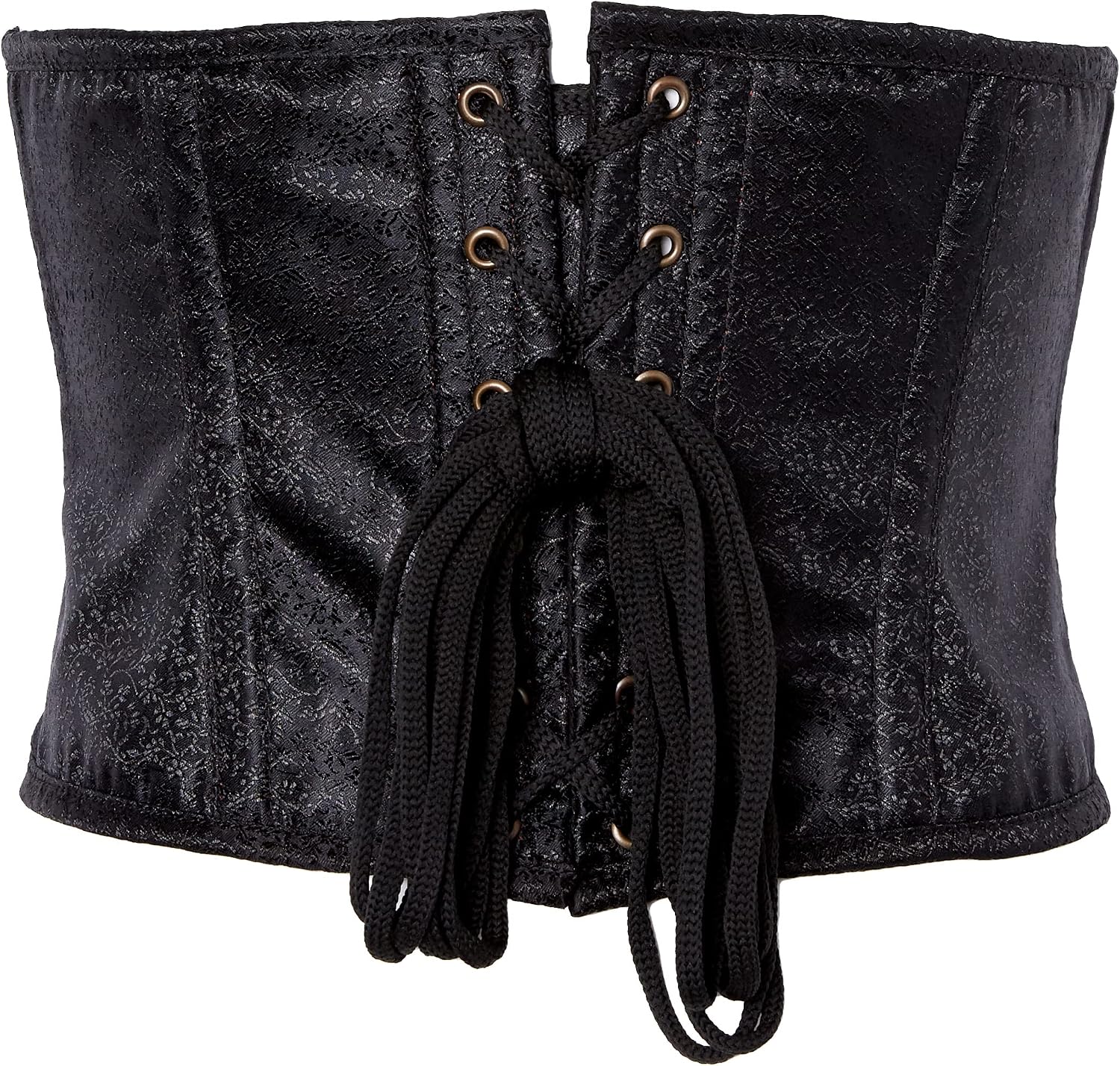 Daisy corsets Women's Top Drawer Brocade Steel Boned Mini Cincher W/Clasps