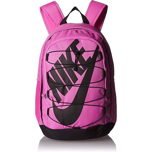 Nike Hayward 2.0 Backpack, Nike Backpack for Women and Men with Polyester Shell & Adjustable Straps, China Rose/Black/Black