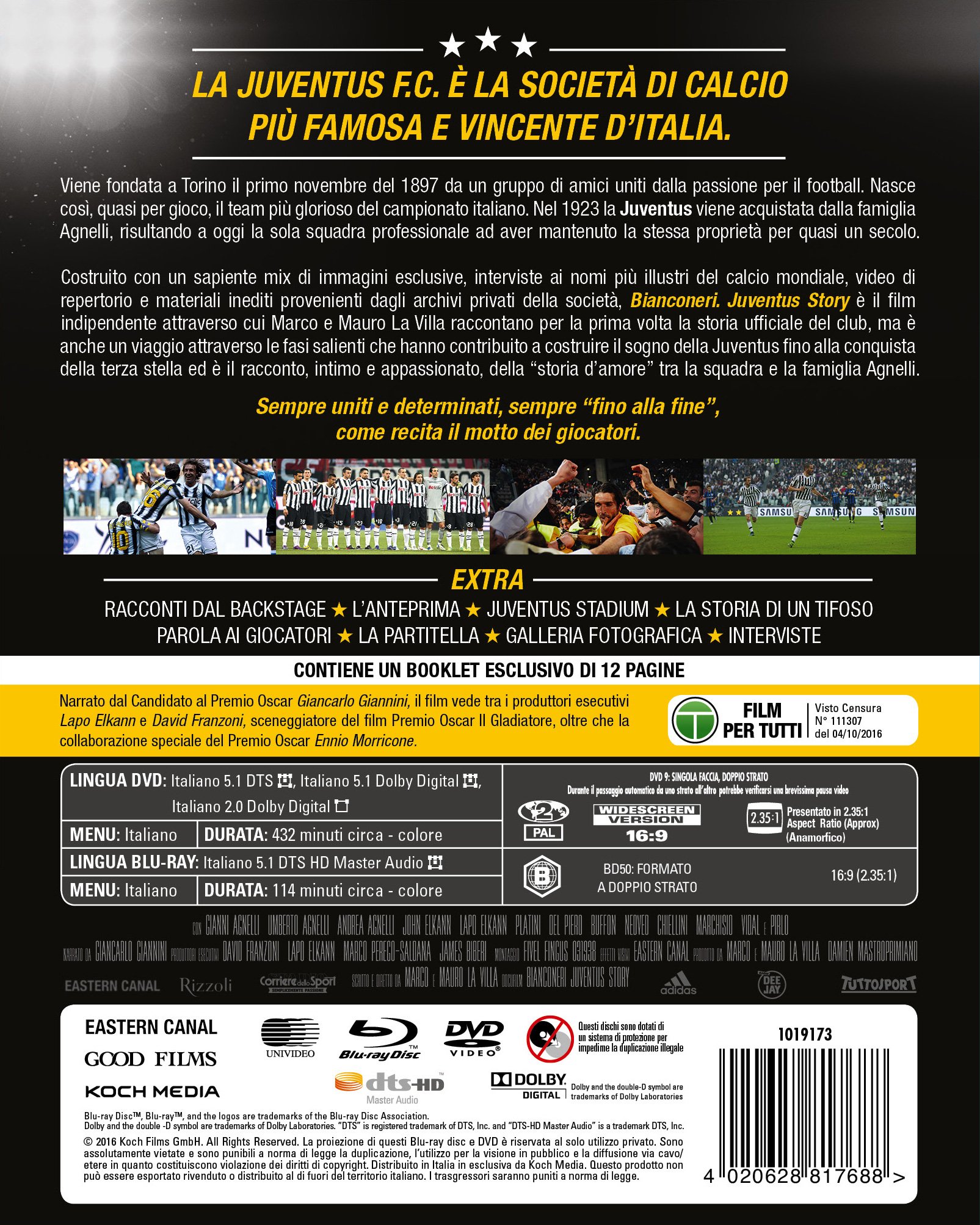 Bianconeri - Juventus Story (Ltd Steelbook)