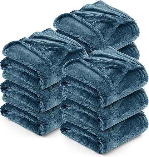 Vista 124 de Utopia Bedding - Manta de vellón de lujo, mullida, antiestática; manta de suave microfibra de 8.8 oz/yd² (300 g/m²) para cama; tamaño matrimonial