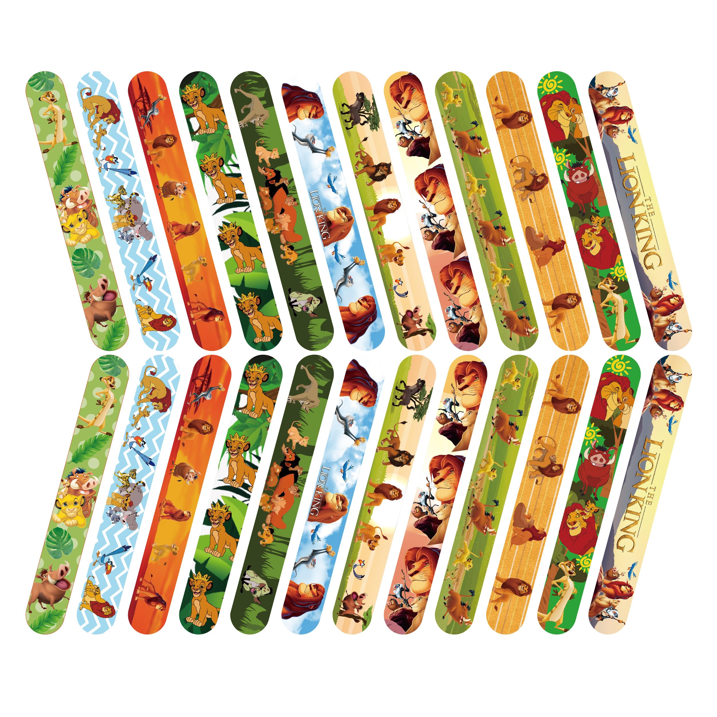 FENQURO 24 Pulseras Slap De Dinosaurio – Juguetes De Bofetada Para Niños, Regalos De Cumpleaños Y Calendarios De Adviento
