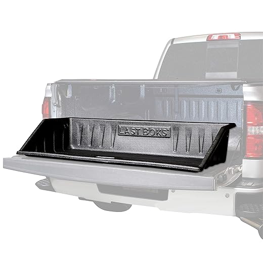 Last Boks Full Size Truck Bed, Cargo Box Organizer, Slides Out onto Your Tailgate for Easy Access to Load or Unload Your Cargo, Truck Accessories Stores and Protects Your Cargo and Your Truck