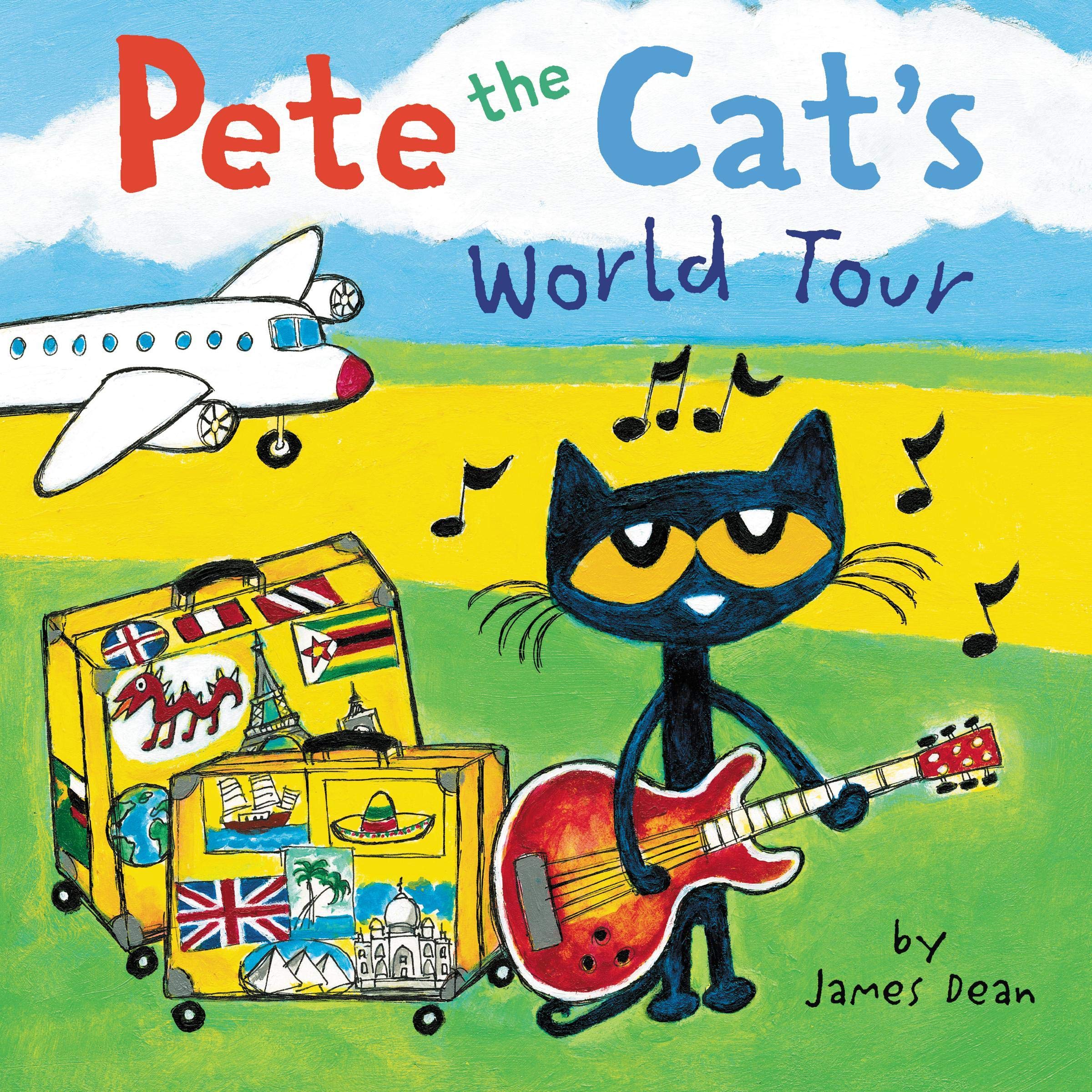 Cover art for Pete the Cat's World Tour
