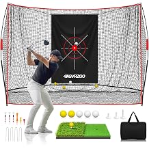 10x7ft Golf Net for Backyard Driving & Chipping Golf Gift for Men Women