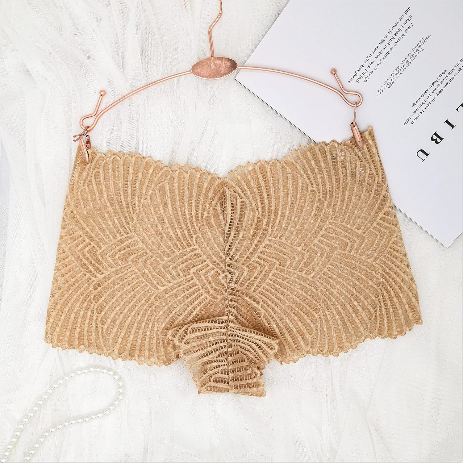 Seamless Boyshorts Stretch Nylon Full Coverrage Boxer Briefs Anti Charing Women Panties 4 Pack - Image 2