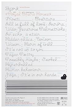 Amazon.com: Vespertine Live At The Royal Opera : Bjork