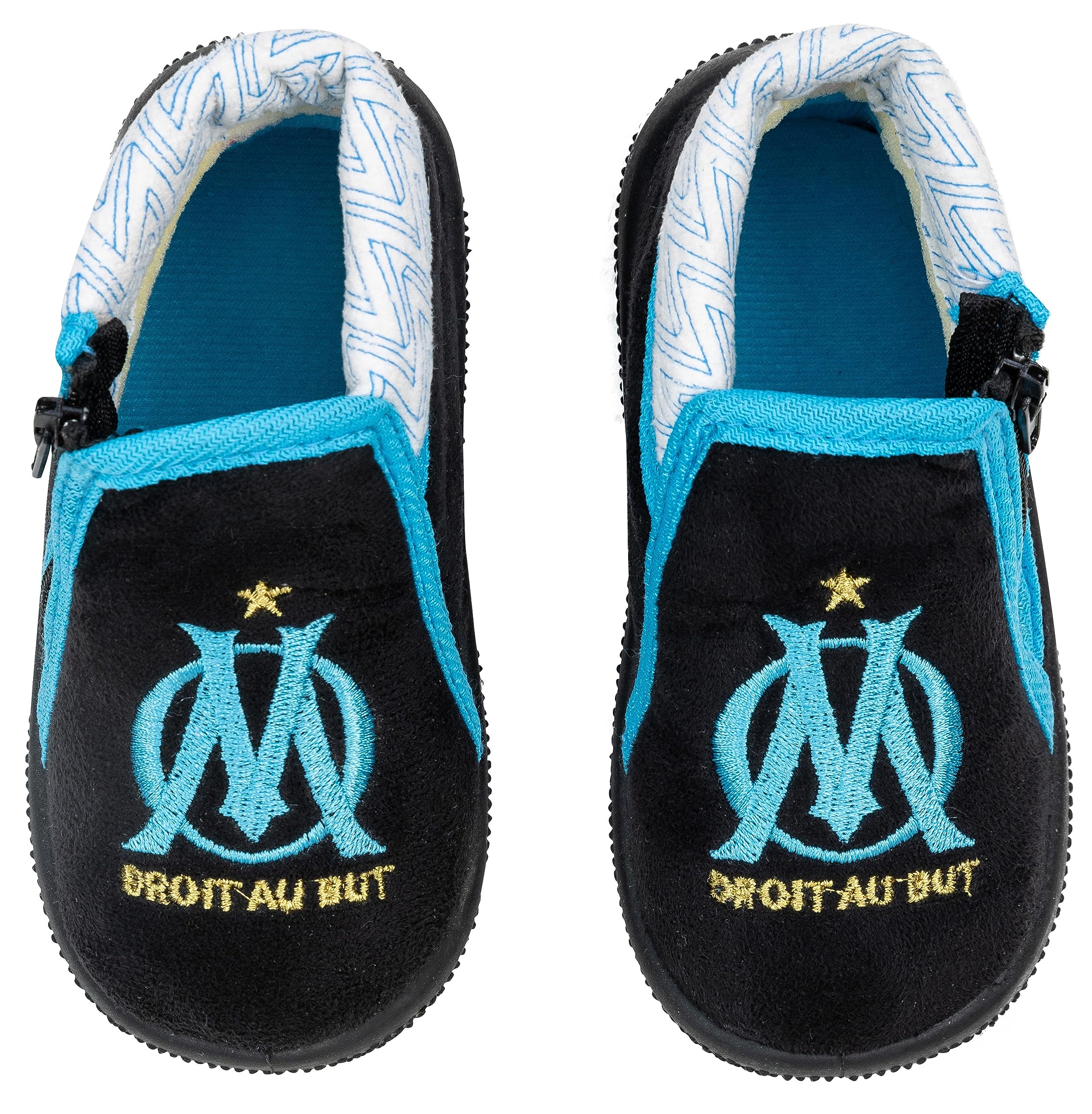 OLYMPIQUE DE MARSEILLE Chaussons bébé garçon Om - Collection Officielle