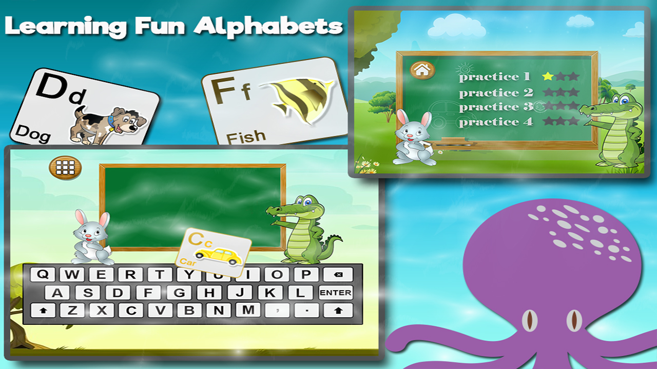 ABC Keyboard Learning App on Amazon Appstore
