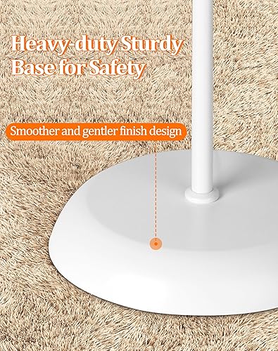 Miniatura 6 de QiMH Lámpara de pie industrial para sala de estar, lámpara de pie de metal de granja, moderna lámpara alta para dormitorio, oficina, decoración