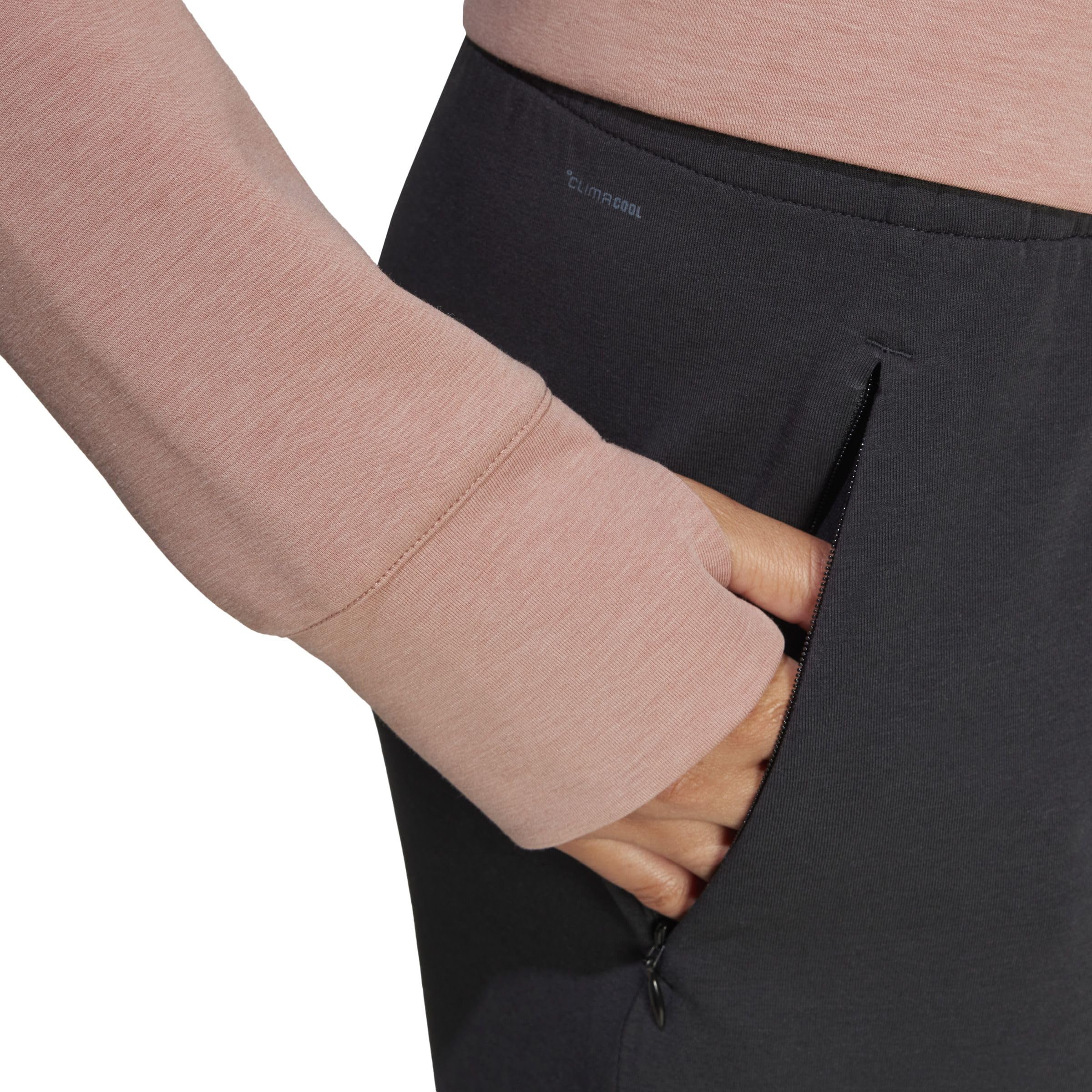 Adidas - D4t Workout Warm Up, Pantaloncini Donna