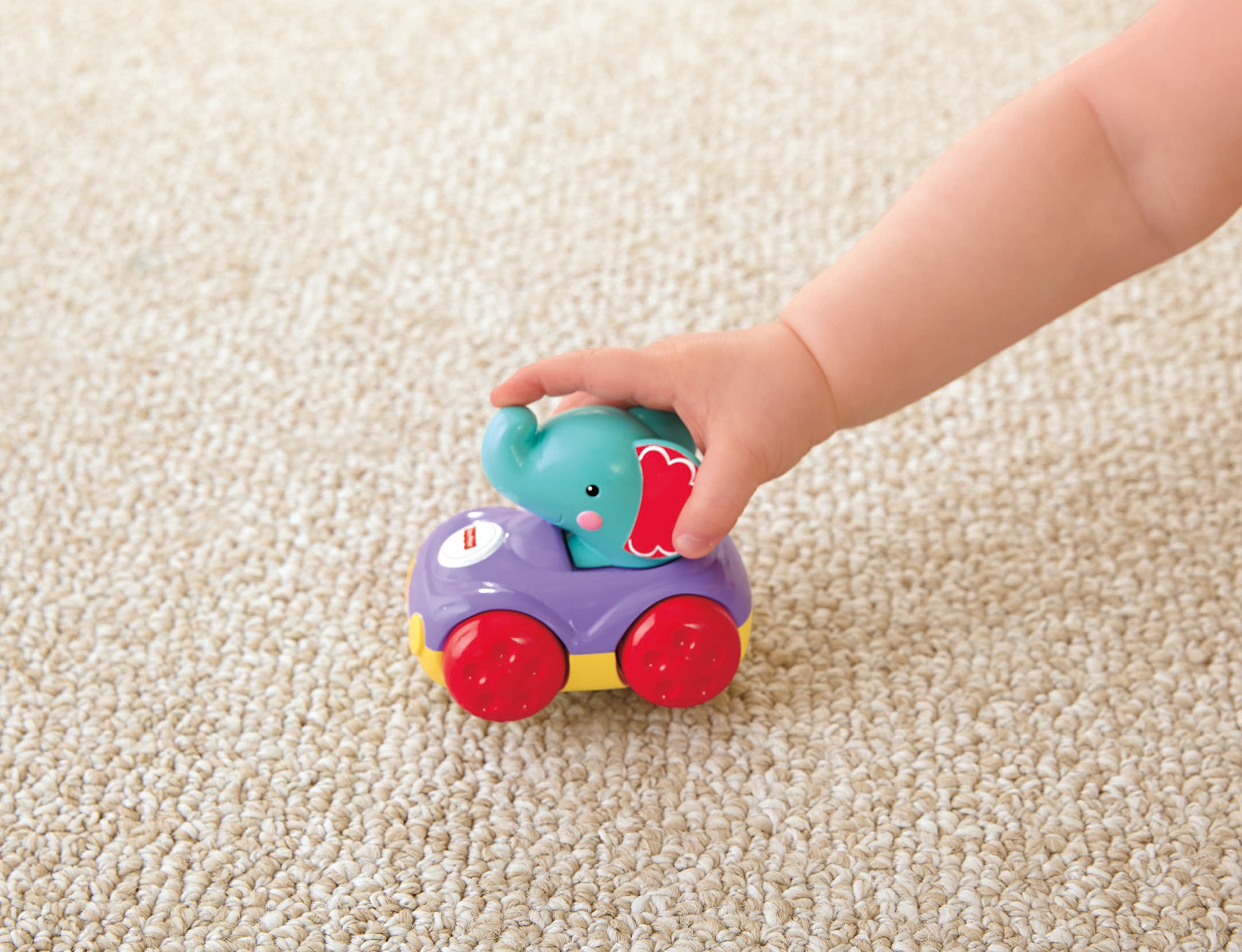 Fisher-Price DI-BJT90 Schnellfreunde Schildkröte und Elefant