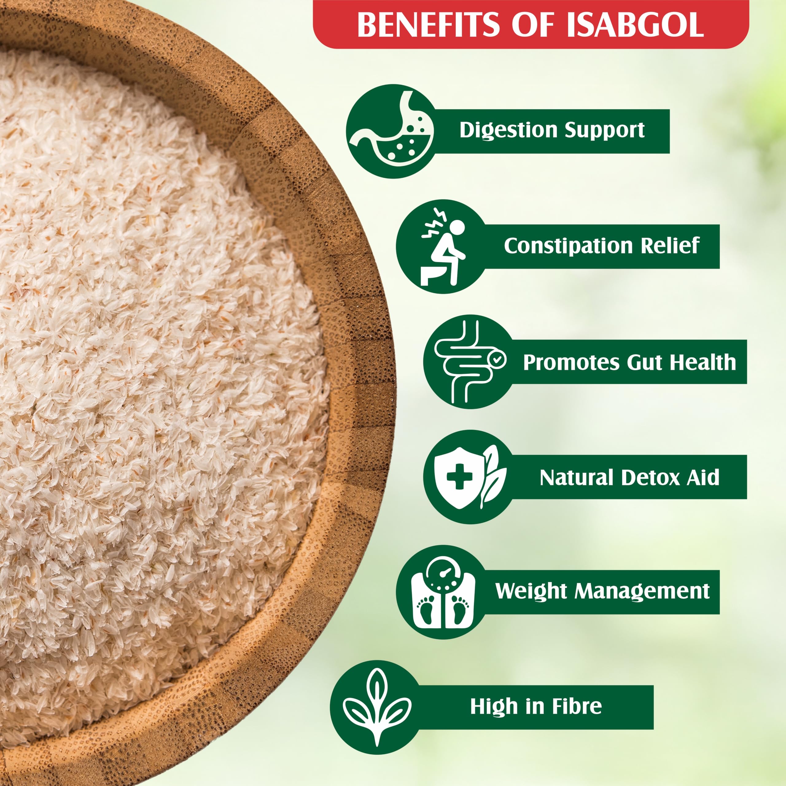Multani Essentials Isabgol | Psyllium Husk Powder - 100gm | For Gut Health And Irritable Bowel Syndrome | Effectively Relieves Constipation | Fibre Supplement For Digestion | Chemical Free | No Added Sugar Or Artificial Flavour | 100% Isabgol 4