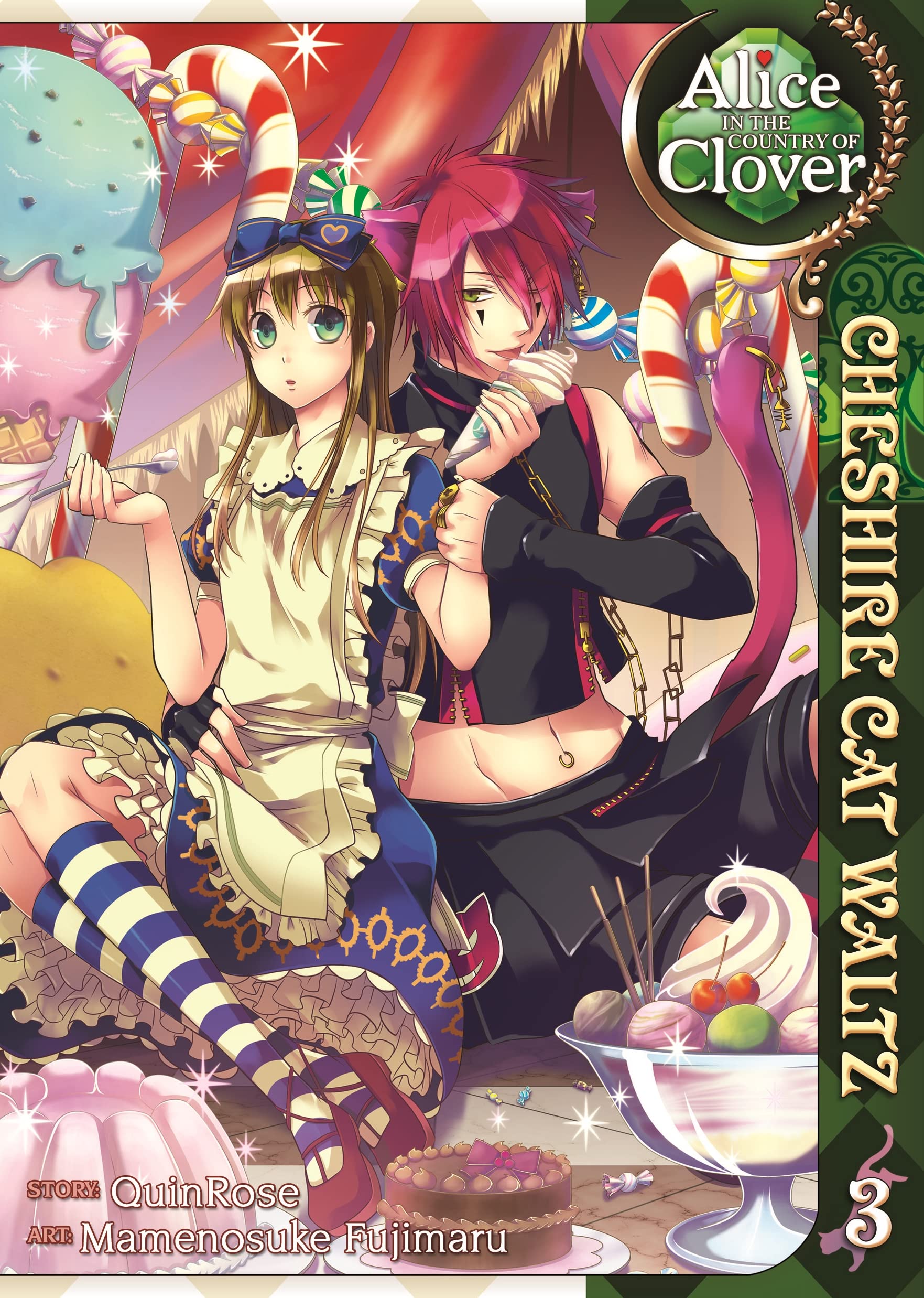 Alice in the Country of Clover: Cheshire Cat Waltz, Vol. 3