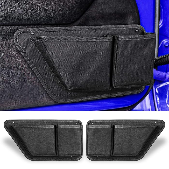 Buy CALBEAU Front Door Side Insert Storage Pockets Box, 2PCS Door