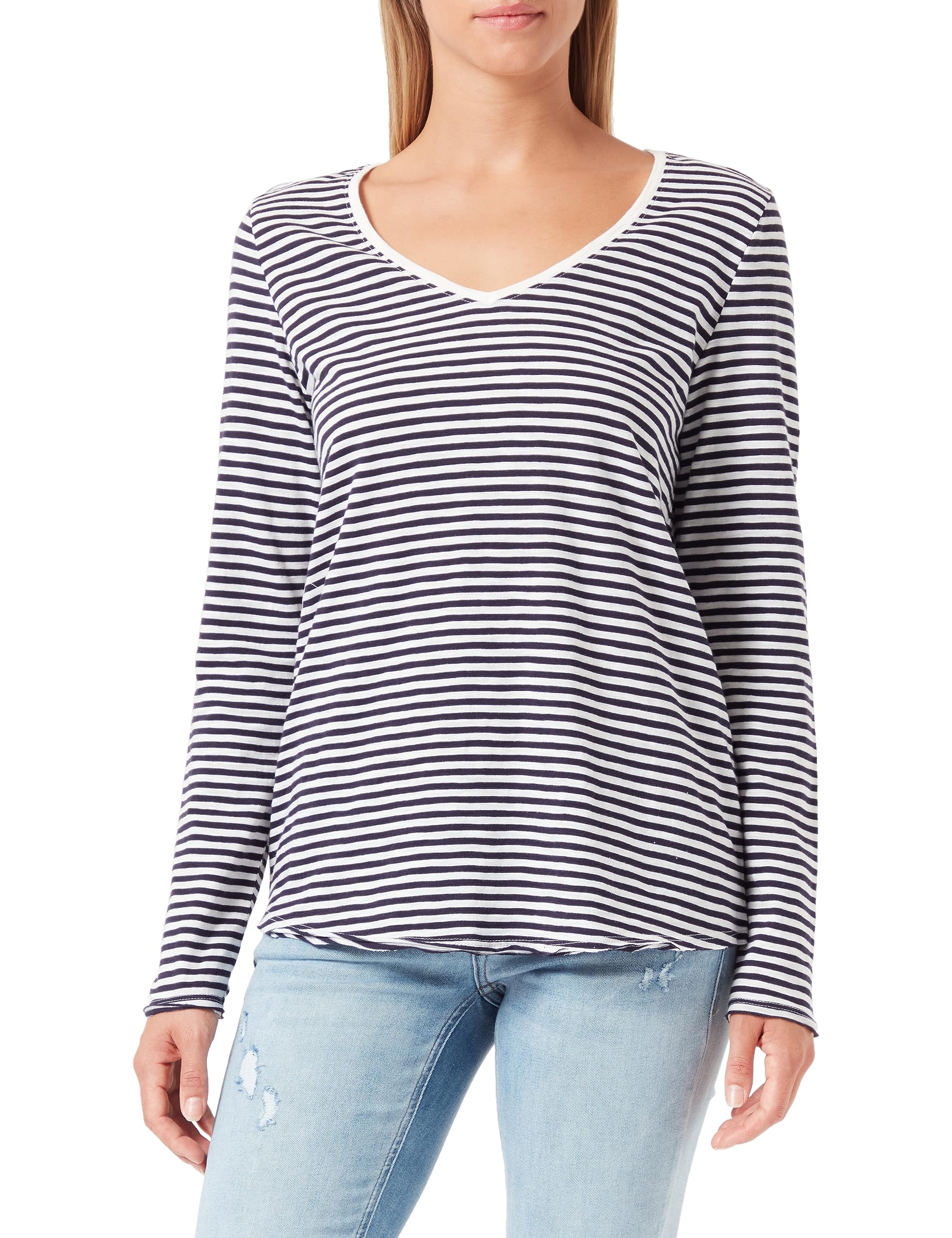 s.Oliver Women's T-Shirt, Blue, 8