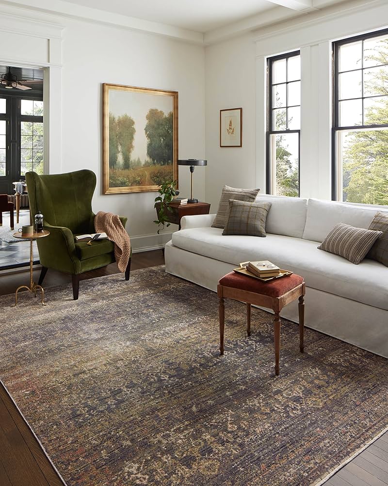 Loloi Jean Stoffer x Bradbury Collection BRU-05 Ink/Multi 3