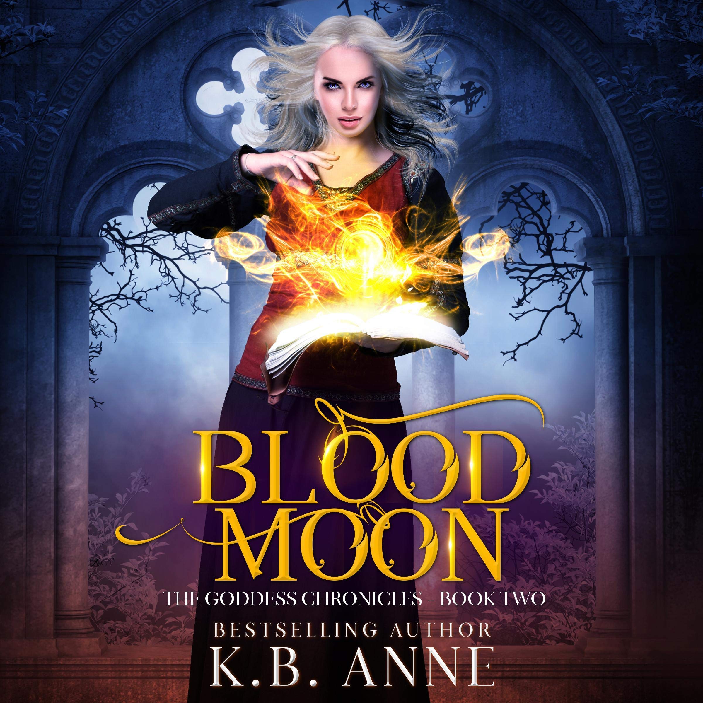 Cover art for Blood Moon: The Goddess Chronicles, Book Two