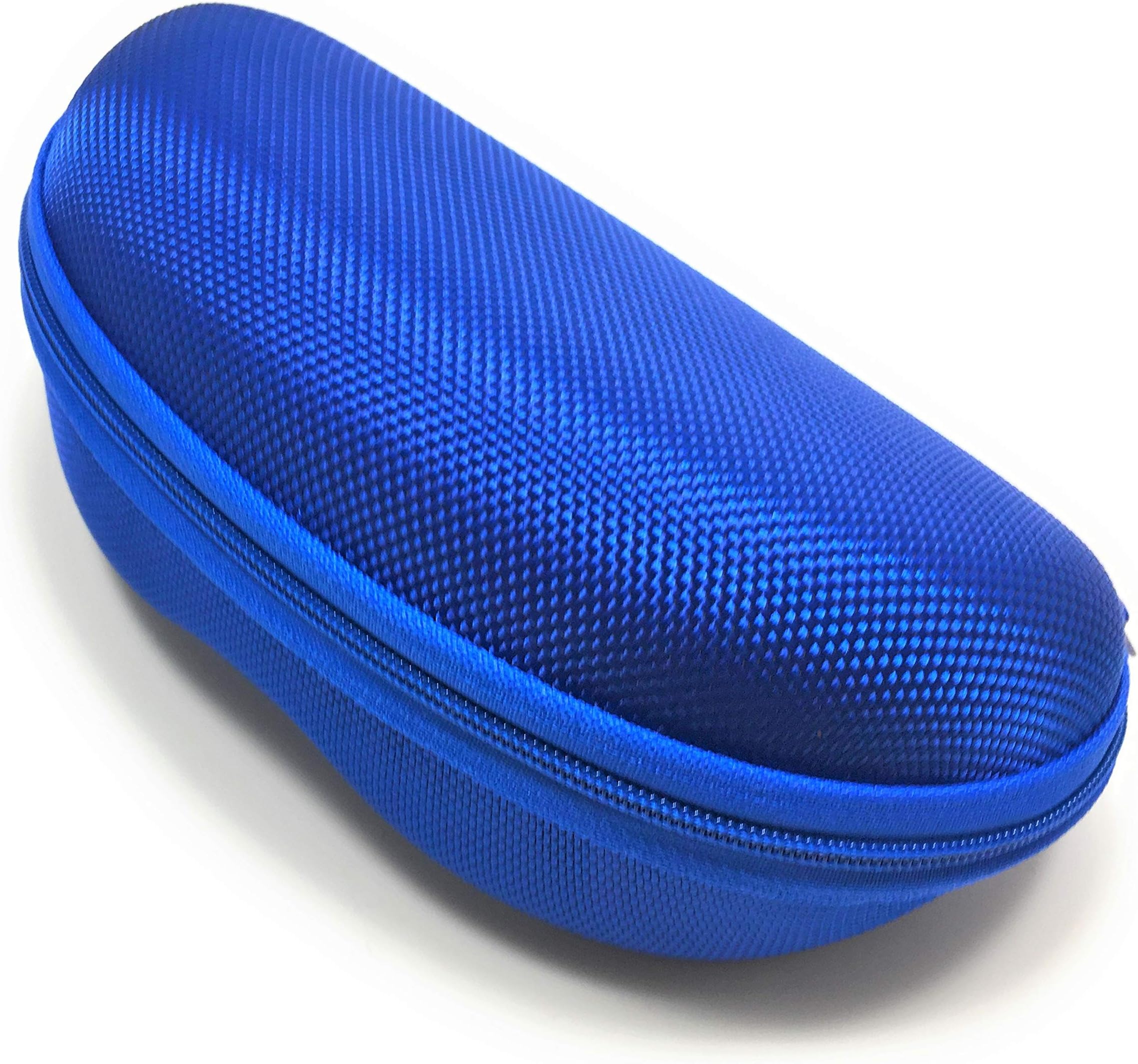 Mazzeo Sunglass Cases for Sports Size Sunglasses and Safety Glasses that are Affordable. (Blue Blue), Medium
