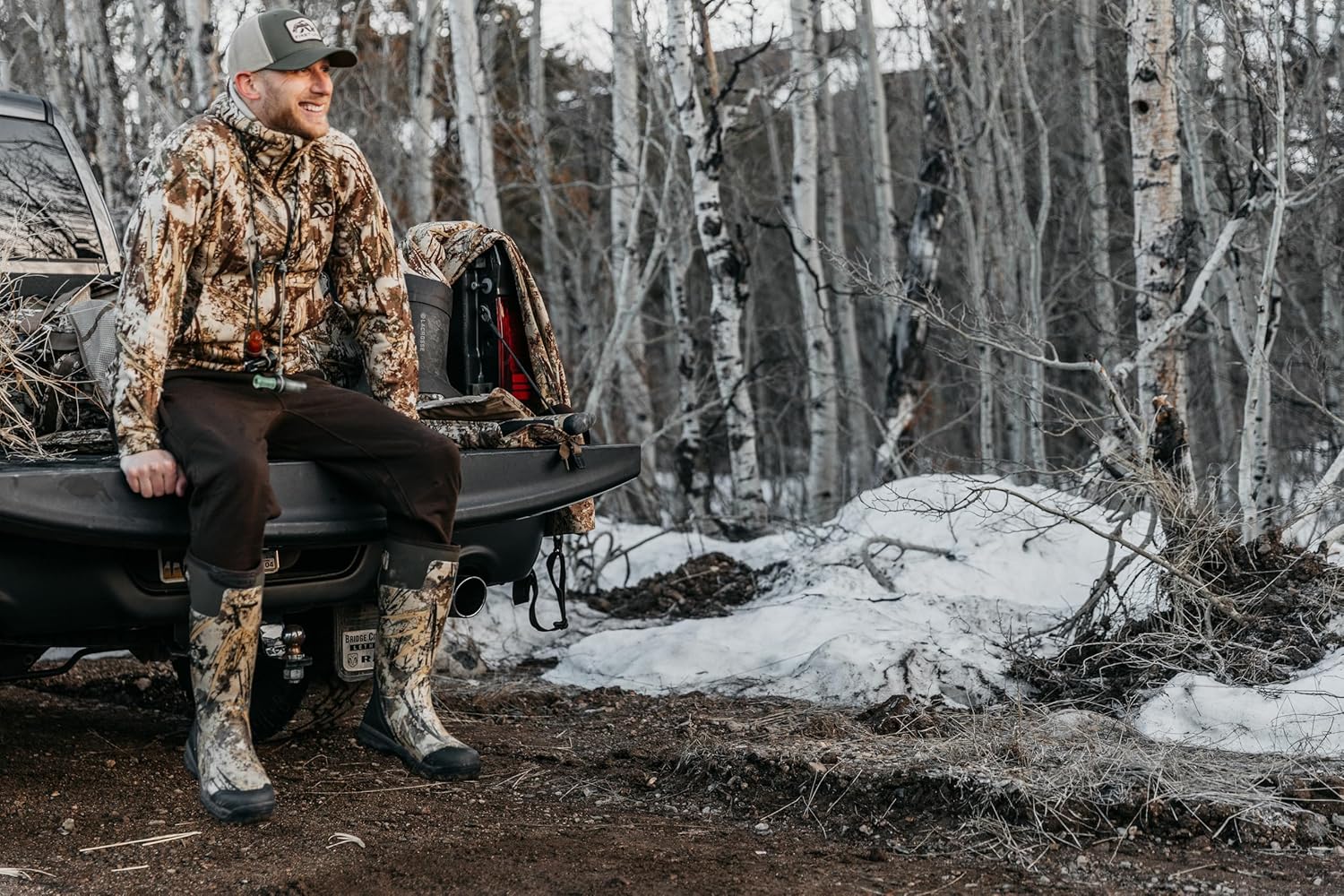 First Lite Men's Rugged Wool Wader Pant - Durable Merino Wool Hunting Midlayer Pants - Image 7