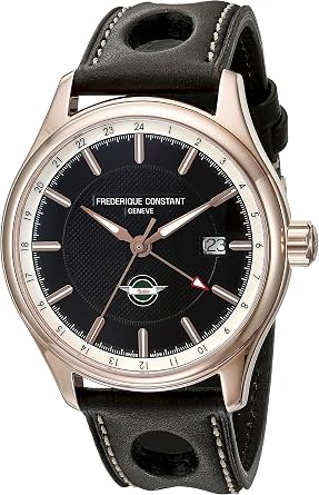 Frederique Constant Mens FC-350CH5B4 Analog Display Swiss Automatic Brown Watch
