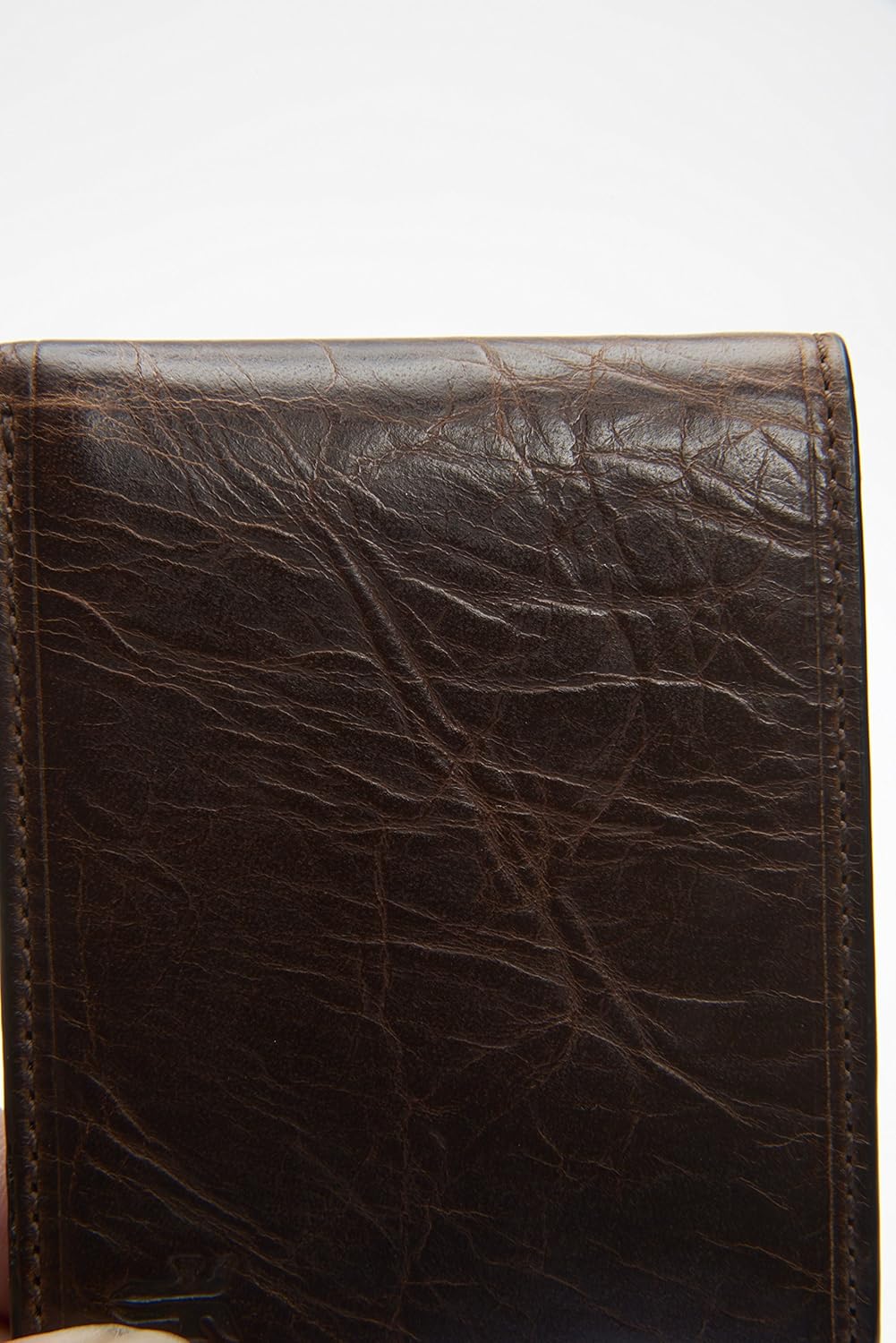 FRYE Men's Logan Slim ID Billfold Wallet - Antique Pull-Up Leather With Clear ID Window