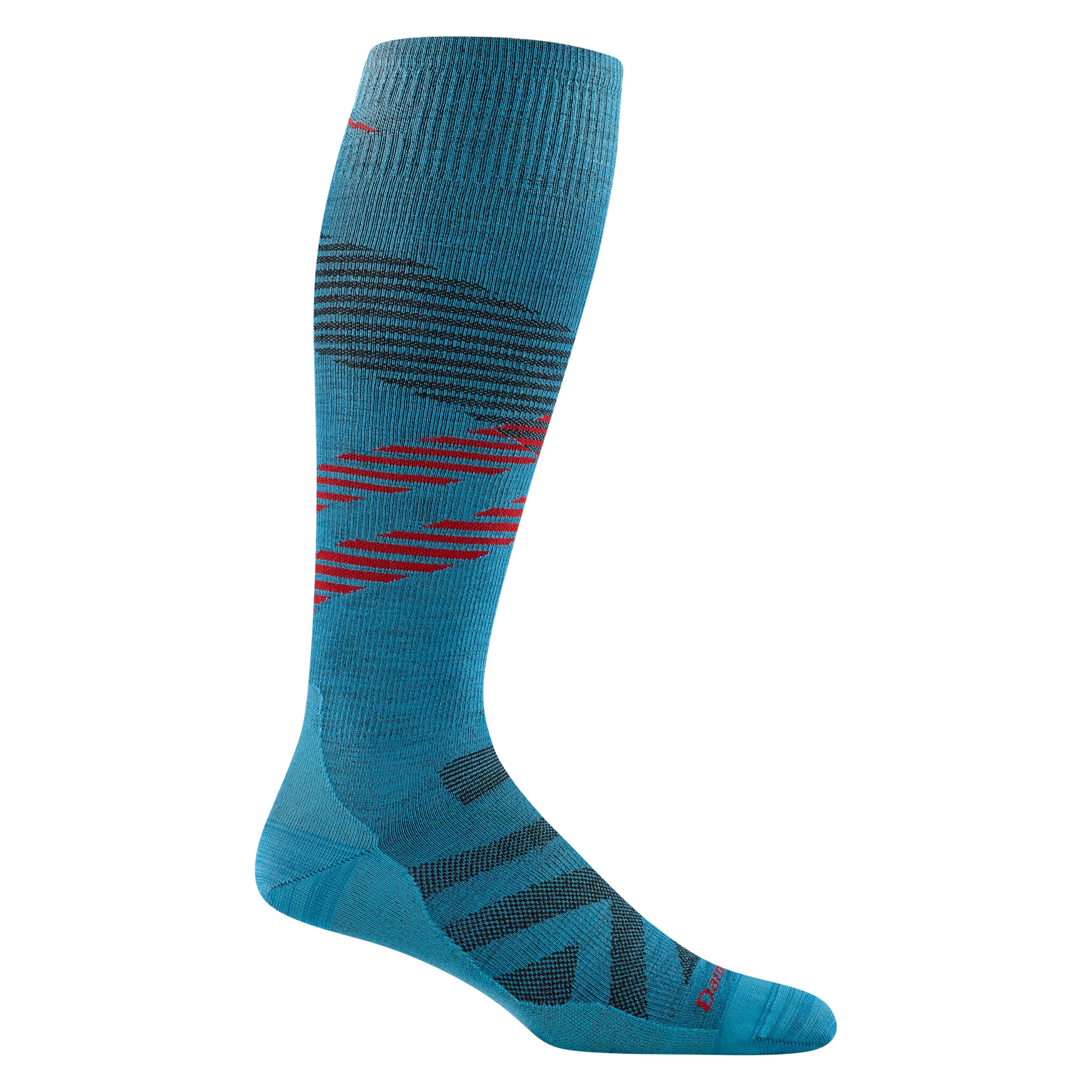 Darn Tough Snow Socks for Men - Lightweight RFL Over-the-Calf Ski & Snowboard Socks, Merino Wool Hiking Socks for Men, Breathable Boot Socks for Men, Moisture Wicking Wool Socks - Cascade, Large